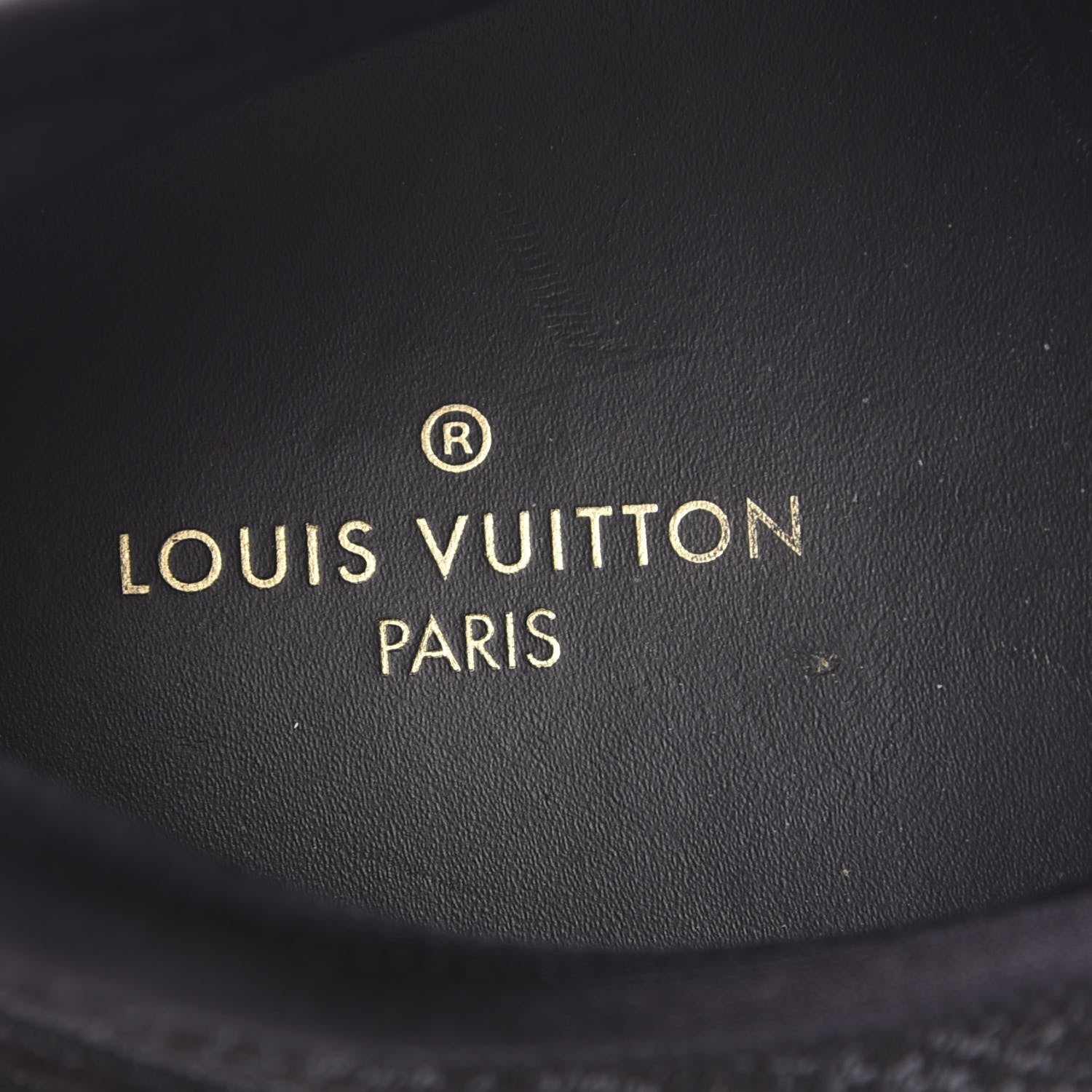Louis Vuitton Metallic Patent Suede Run Away Sneakers 10.5 Black 7 of 13