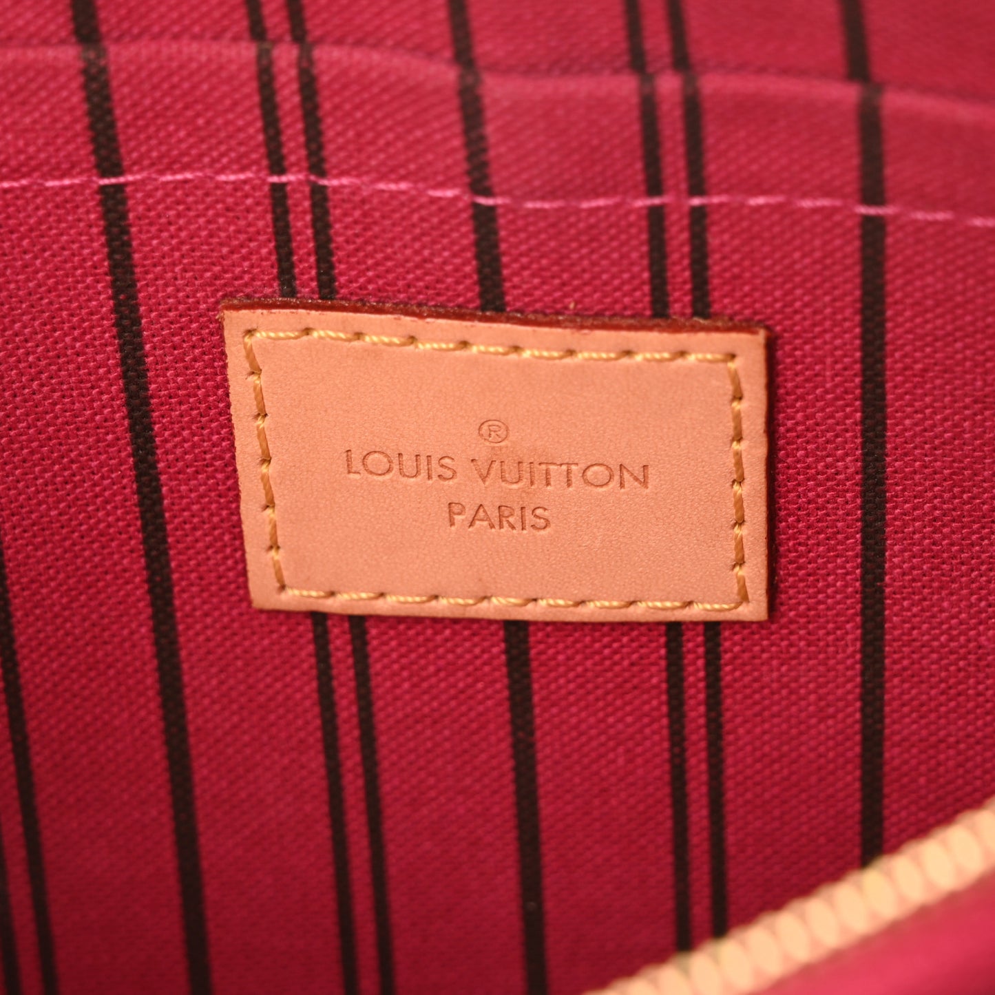 Monogram Neverfull MM GM Pochette Pivoine