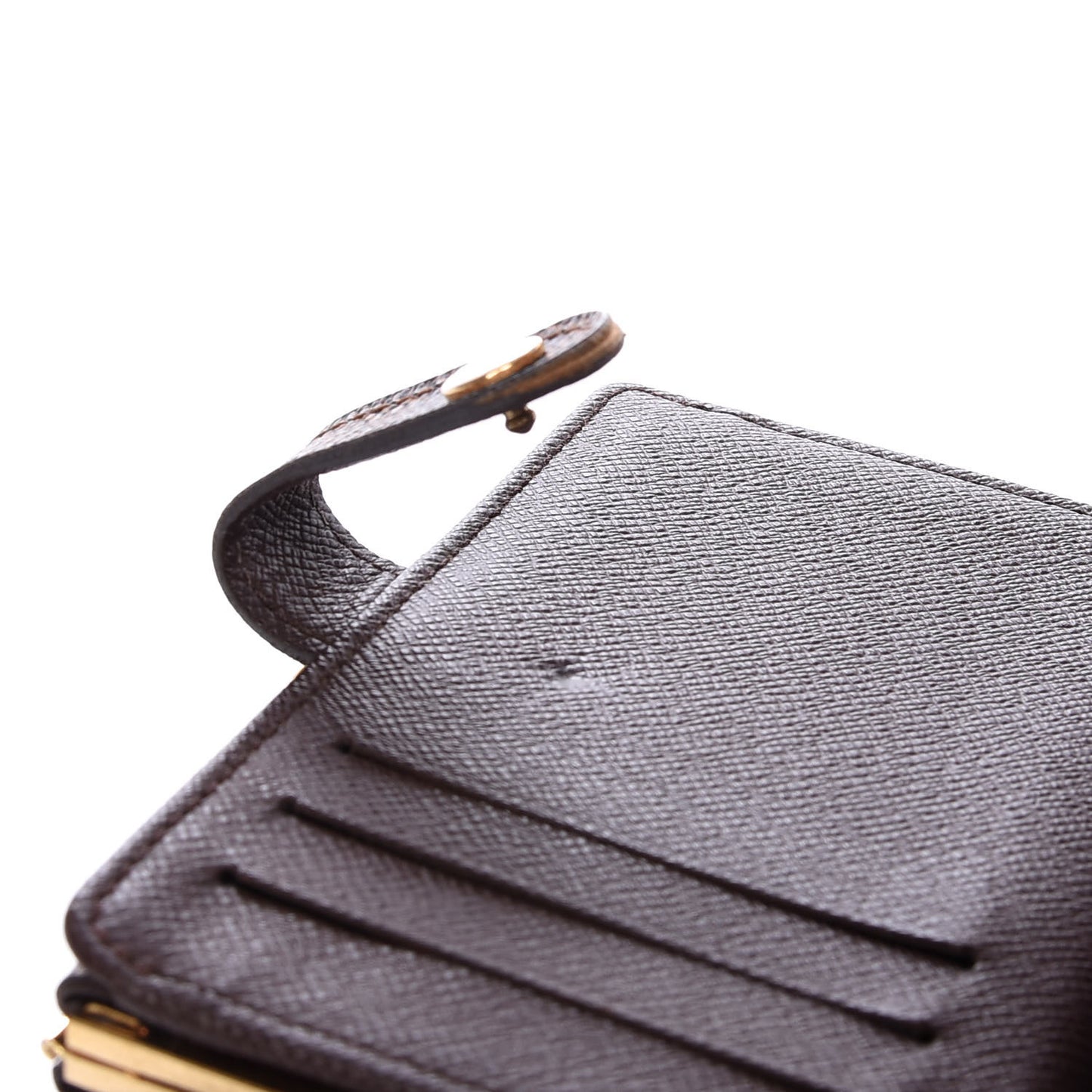 Damier Ebene French Purse Wallet