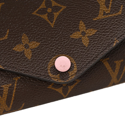 Louis Vuitton Monogram Josephine Wallet Rose Ballerine 10 of 11