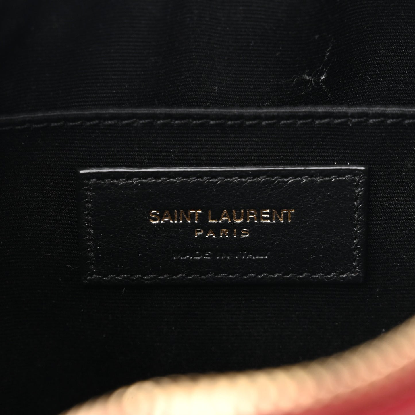 Calfskin Matelasse Monogram Lou Camera Bag Red