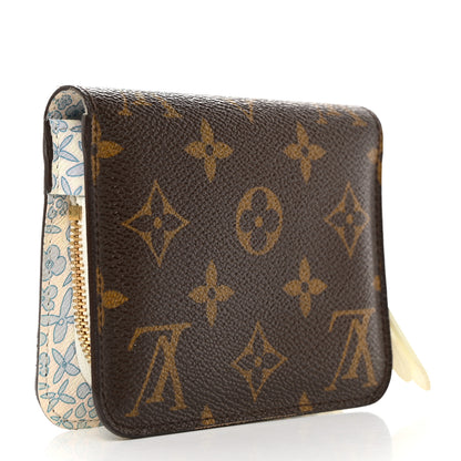Louis Vuitton Monogram Fleuri Insolite PM Wallet Violet 3 of 9