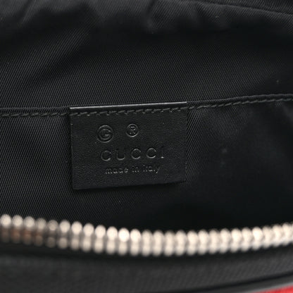 Gucci Canvas Web Slim Belt Bag Black 6 of 11