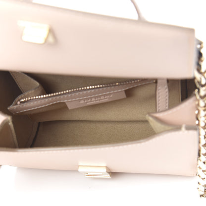 Givenchy Textured Calfskin Mini Pandora Box Chain Crossbody Bag Nude Pink 5 of 11