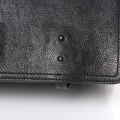 Prada Glace Calf Etiquette Flap Black Astrale 14 of 14