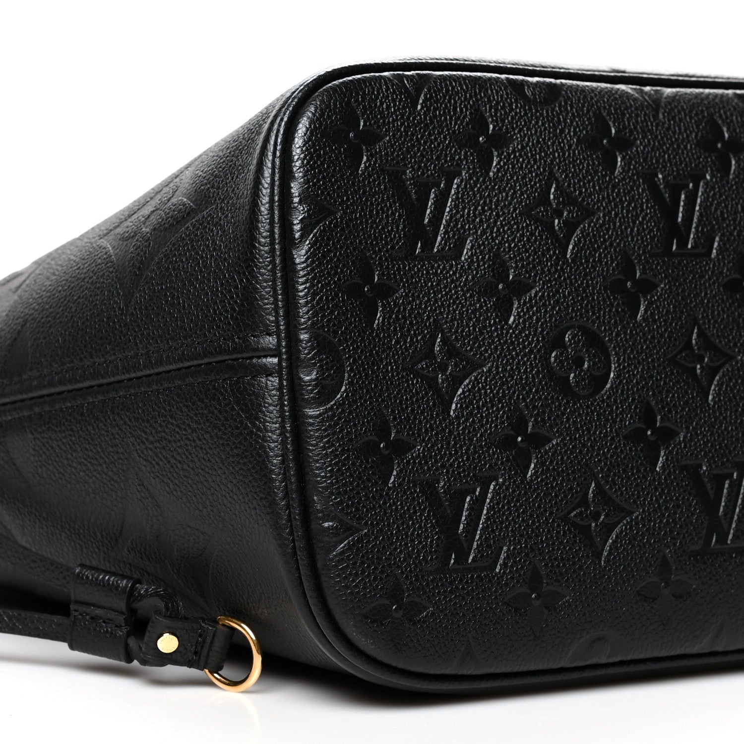 Louis Vuitton Empreinte Monogram Giant Neverfull MM Black 10 of 11