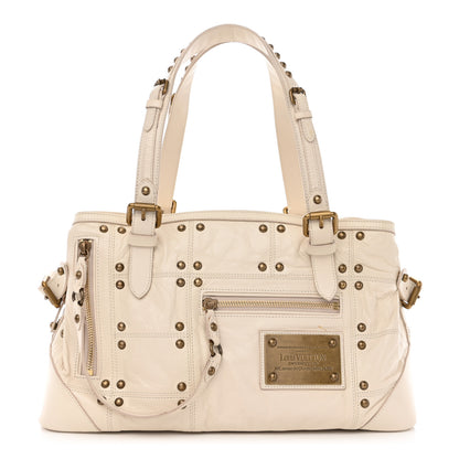Louis Vuitton Lambskin Riveting White 1 of 14