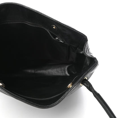 Chanel Lambskin CC Shoulder Bag Black 5 of 9