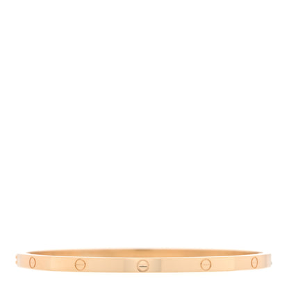 Cartier 18K Yellow Gold Small LOVE Bracelet 18 2 of 7