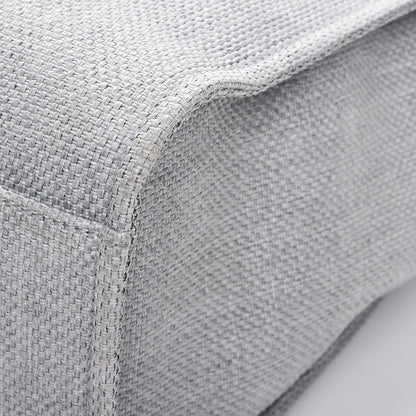 Chanel Canvas Large Deauville Tote Grey 9 of 12