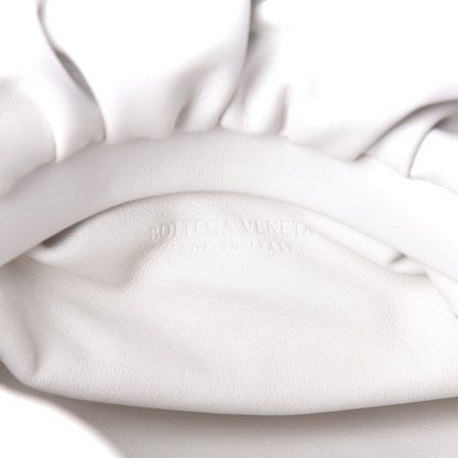 Bottega Veneta Calfskin The Pouch Chain Chalk 7 of 9