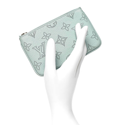 Louis Vuitton Mahina Key Pouch Vert Lagon 2 of 8
