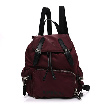 Burberry Nylon Medium Rucksack Backpack Burgundy Red 1 of 12