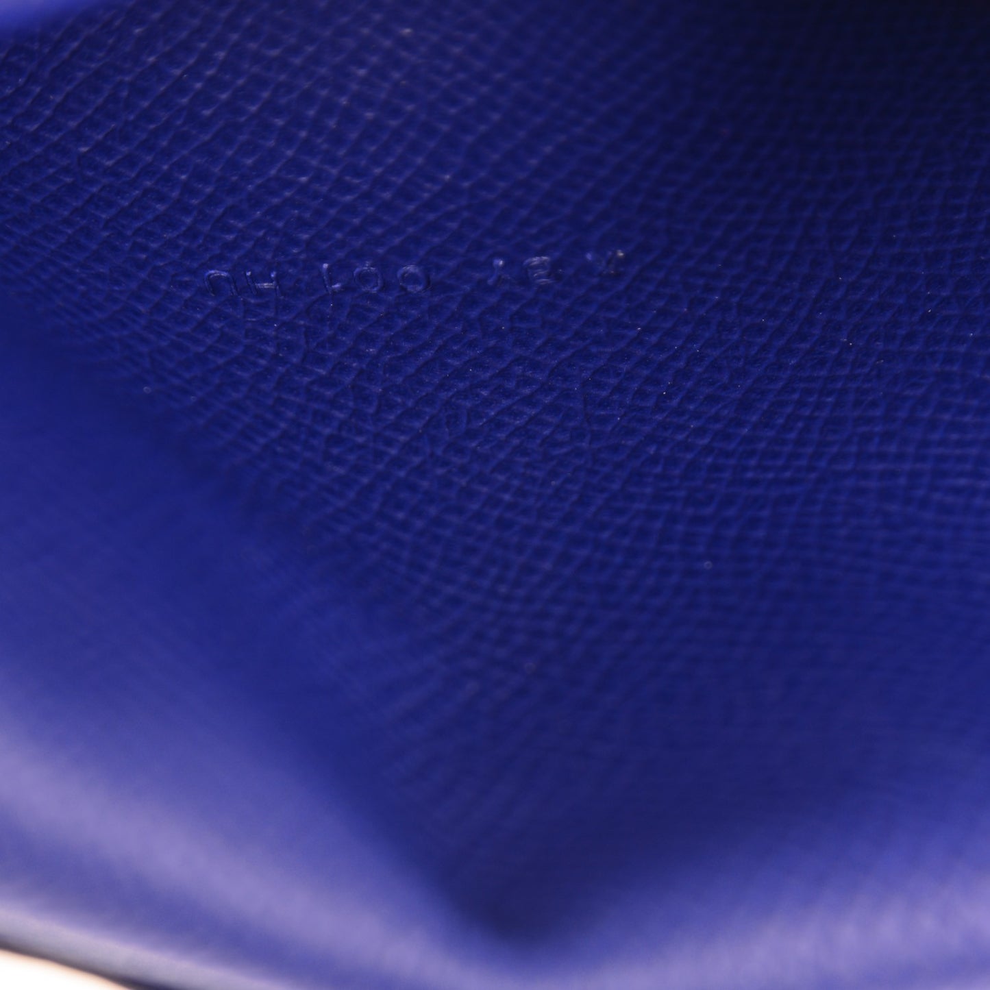 Epsom Bearn Gusset Wallet Bleu Electrique