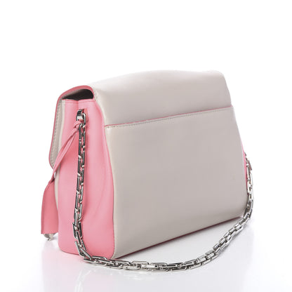 Christian Dior Calfskin Bi-Color Small Diorling Rose Candy 3 of 15