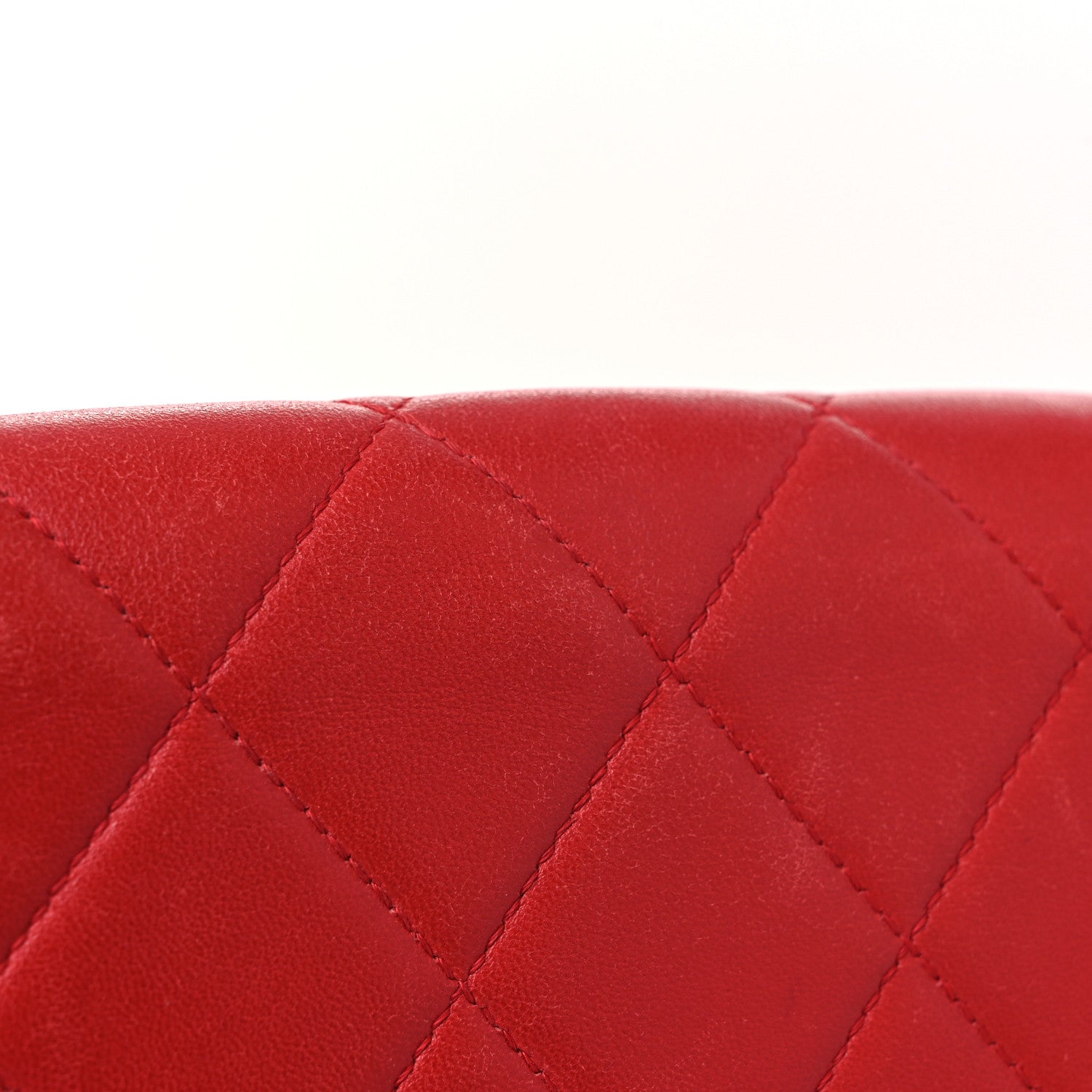 Chanel Lambskin Quilted Large Golden Class Flap Red 24 of 33