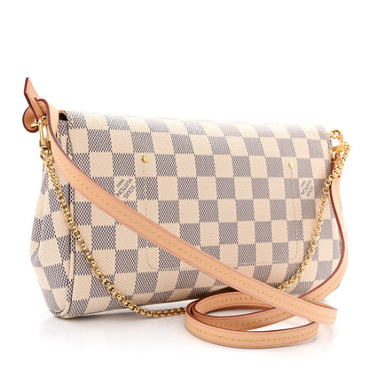 Louis Vuitton Damier Azur Favorite MM 3 of 12