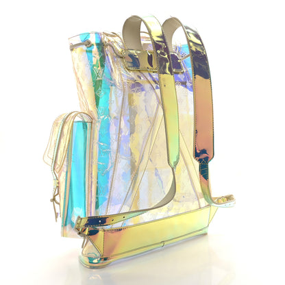 Louis Vuitton PVC Monogram Christopher Backpack GM Iridescent Prism 3 of 9