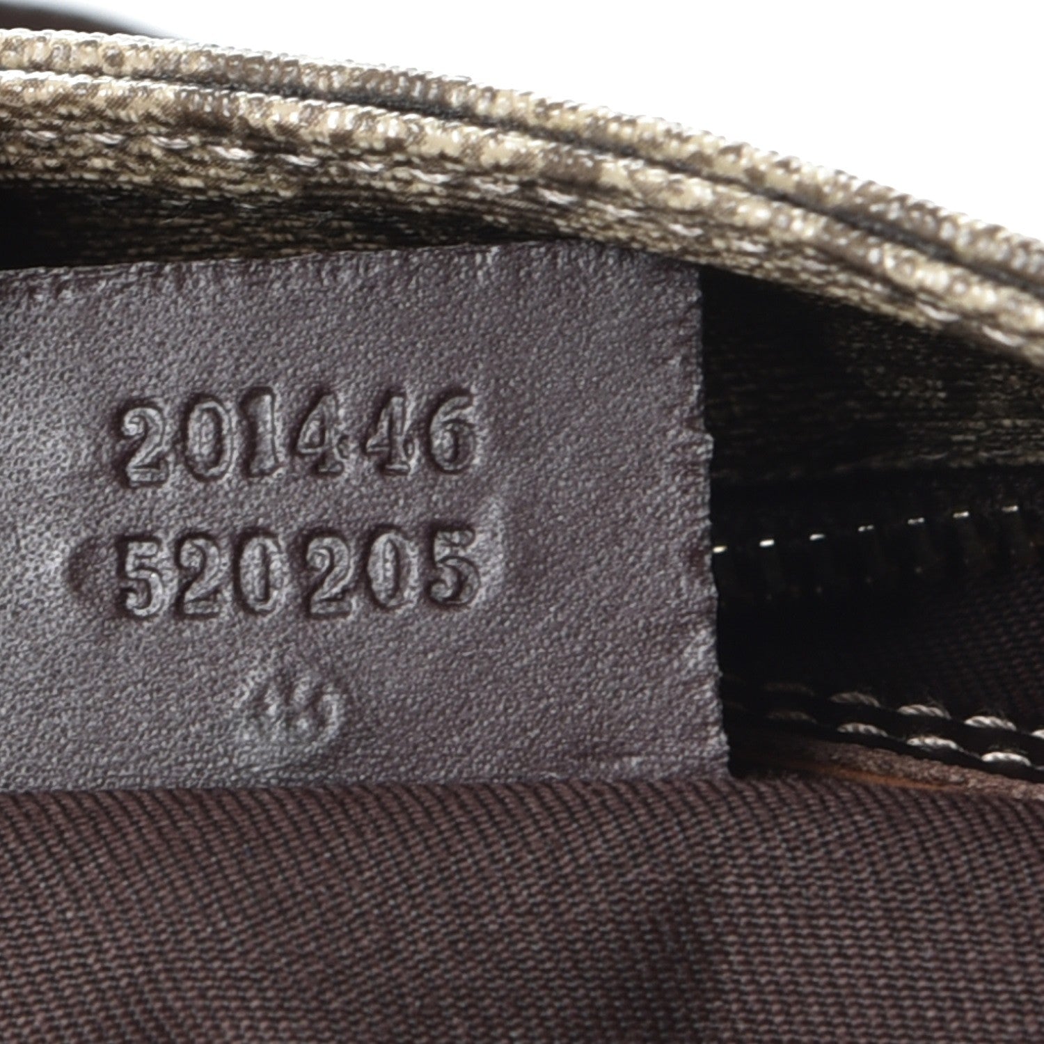 Gucci GG Supreme Monogram Medium Flat Messenger Bag Dark Brown 7 of 7