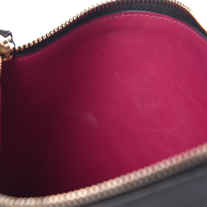 Christian Dior Bullcalf Diorissimo Pouch Black 9 of 12