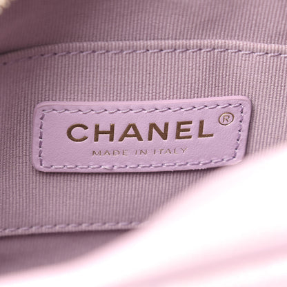 Chanel Iridescent Caviar Quilted Mini My Perfect Camera Case Pink 7 of 8