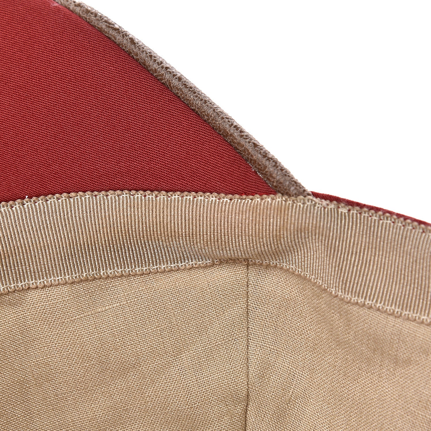 Hermes Cotton H Cap 59 Red 7 of 8