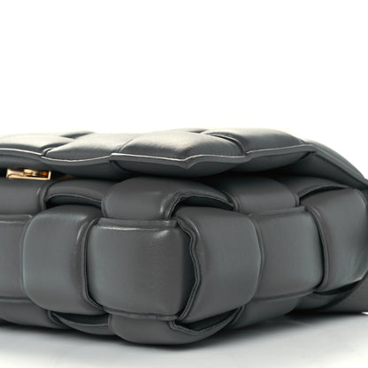 Bottega Veneta Nappa Maxi Intreccio Padded Cassette Crossbody Bag Thunder 12 of 12