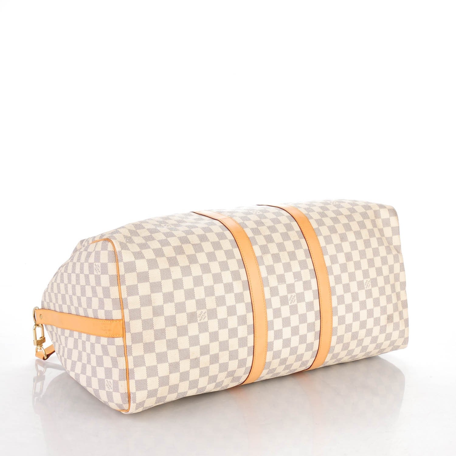 Louis Vuitton Damier Azur Keepall Bandouliere 55 4 of 7