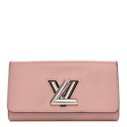 Louis Vuitton Epi Twist Wallet Rose Ballerine 1 of 9
