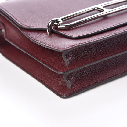 Hermes Evercolor Mini Sac Roulis Bordeaux 7 of 9