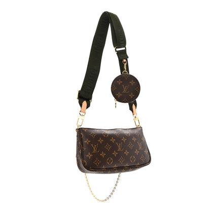 Louis Vuitton Monogram Multi Pochette Accessories Kaki 3 of 12