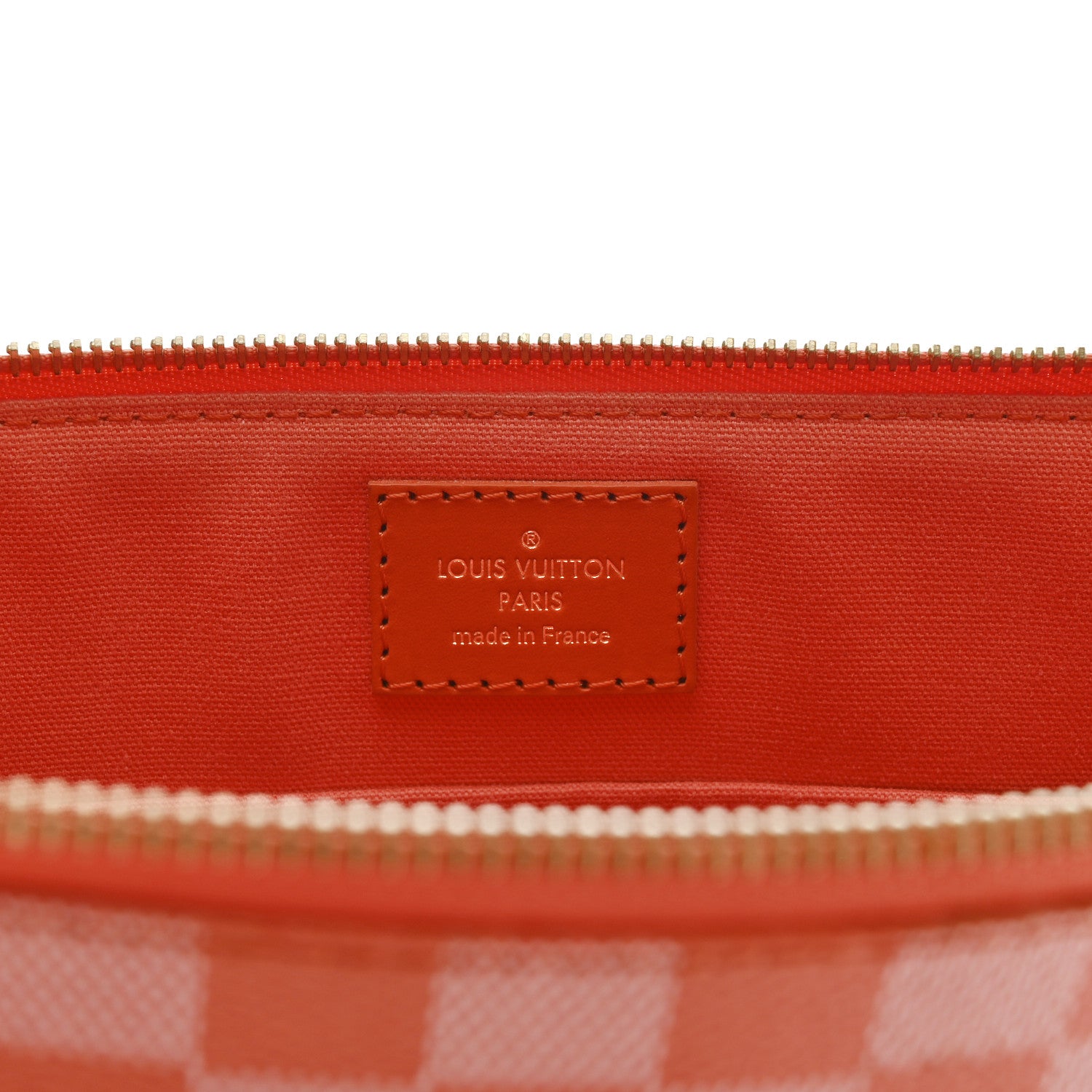 Louis Vuitton Damier Couleurs Kit Clutch Piment 6 of 13