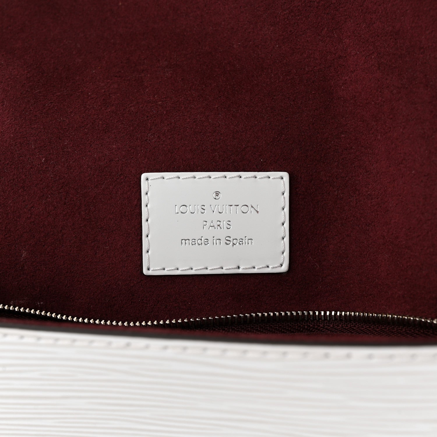 Louis Vuitton Epi Grenelle MM White 8 of 14