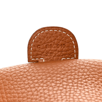 Hermes Taurillon Clemence Evelyne III GM Gold 7 of 10