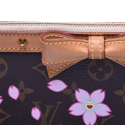 Louis Vuitton Monogram Cherry Blossom Pochette Accessories Brown 8 of 10