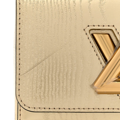 Louis Vuitton Calfskin Gravity Twist Shoulder Bag PM Gold 12 of 13