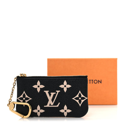 Louis Vuitton Empreinte Monogram Giant Key Pouch Black Beige 8 of 8