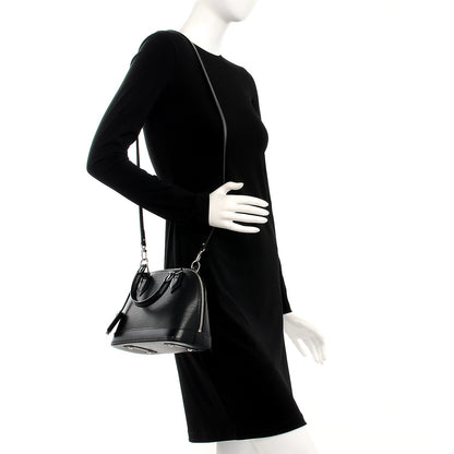 Louis Vuitton Epi Alma BB Black 2 of 12