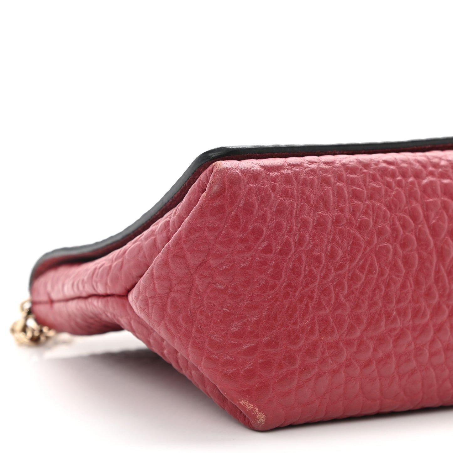 Signature Grain Medium Mildenhall Crossbody Bag Red
