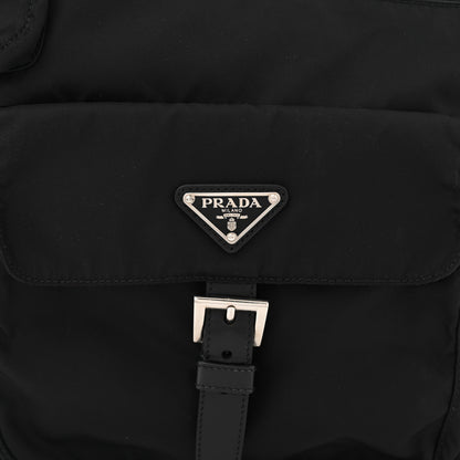 Prada Nylon Vela Sling Messenger Bag Black 8 of 10