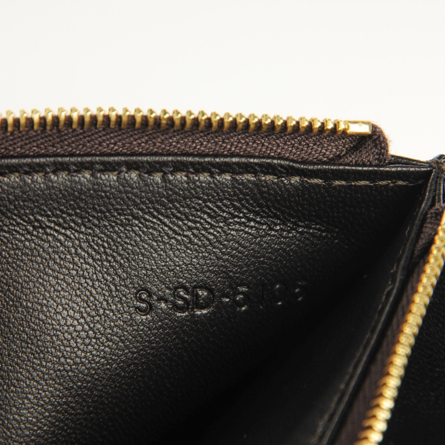 Celine Smooth Calfskin Pocket Tri-Fold Multifunction Envelope Flap Wallet Dark Rust 6 of 8