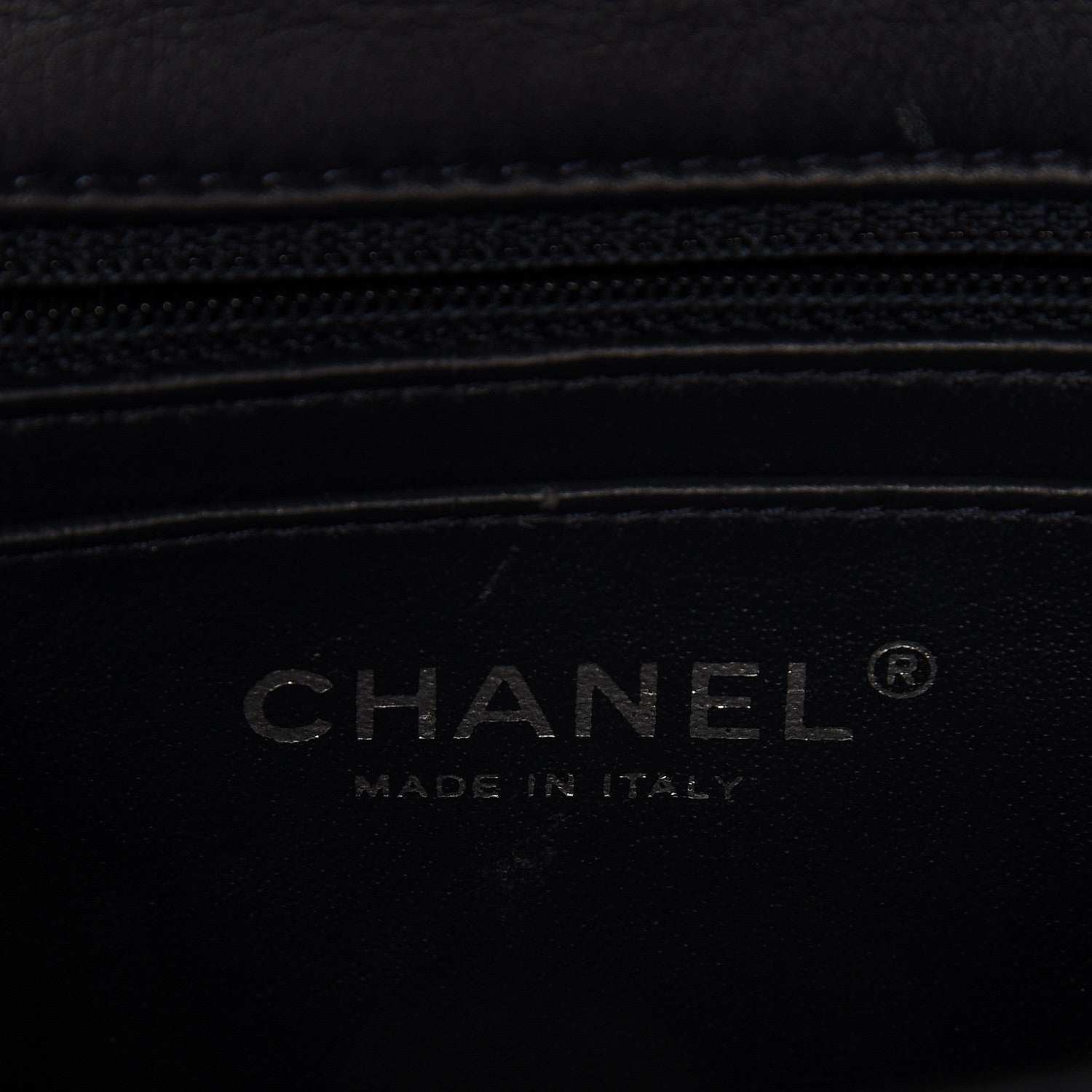 Chanel Patent Calfskin Quilted Mini Rectangular Flap Navy Blue 7 of 8