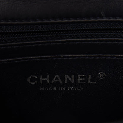 Chanel Patent Calfskin Quilted Mini Rectangular Flap Navy Blue 7 of 8