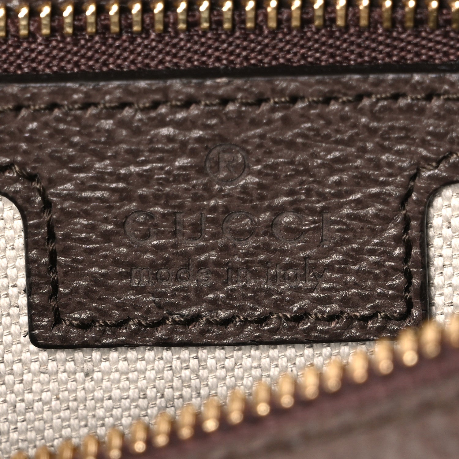 Gucci GG Supreme Monogram Web Small Ophidia Top Handle Bag Beige Ebony 6 of 10