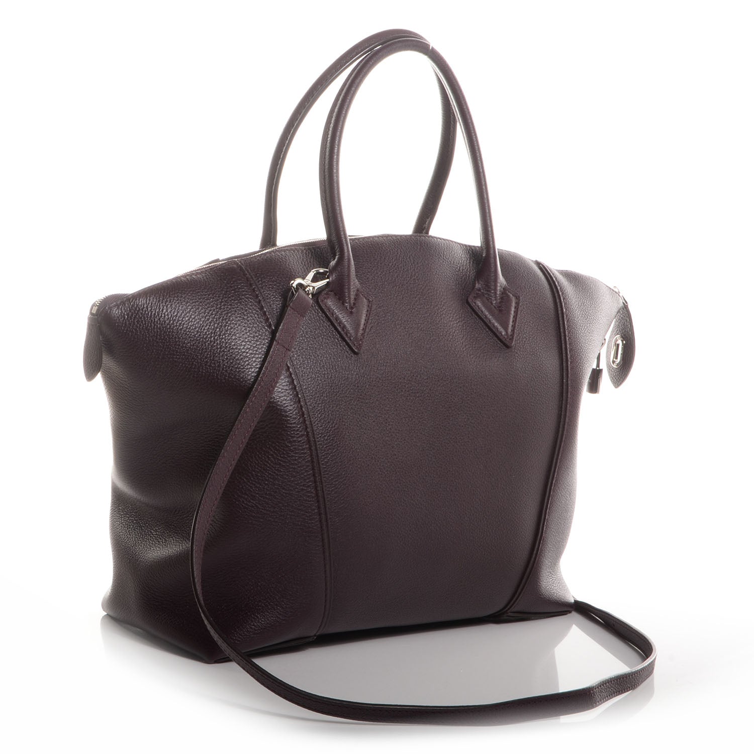 Louis Vuitton Veau Cachemire Soft Lockit MM Quetsche 3 of 10