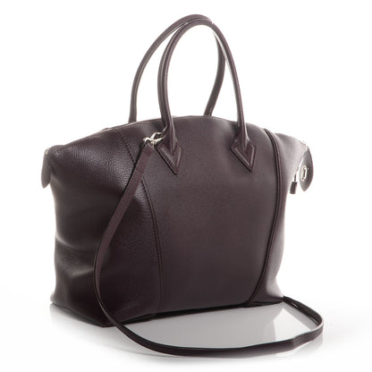 Louis Vuitton Veau Cachemire Soft Lockit MM Quetsche 3 of 10