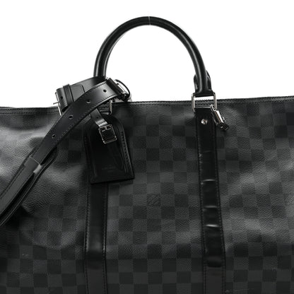 Louis Vuitton Damier Graphite Keepall Bandouliere 55 6 of 9