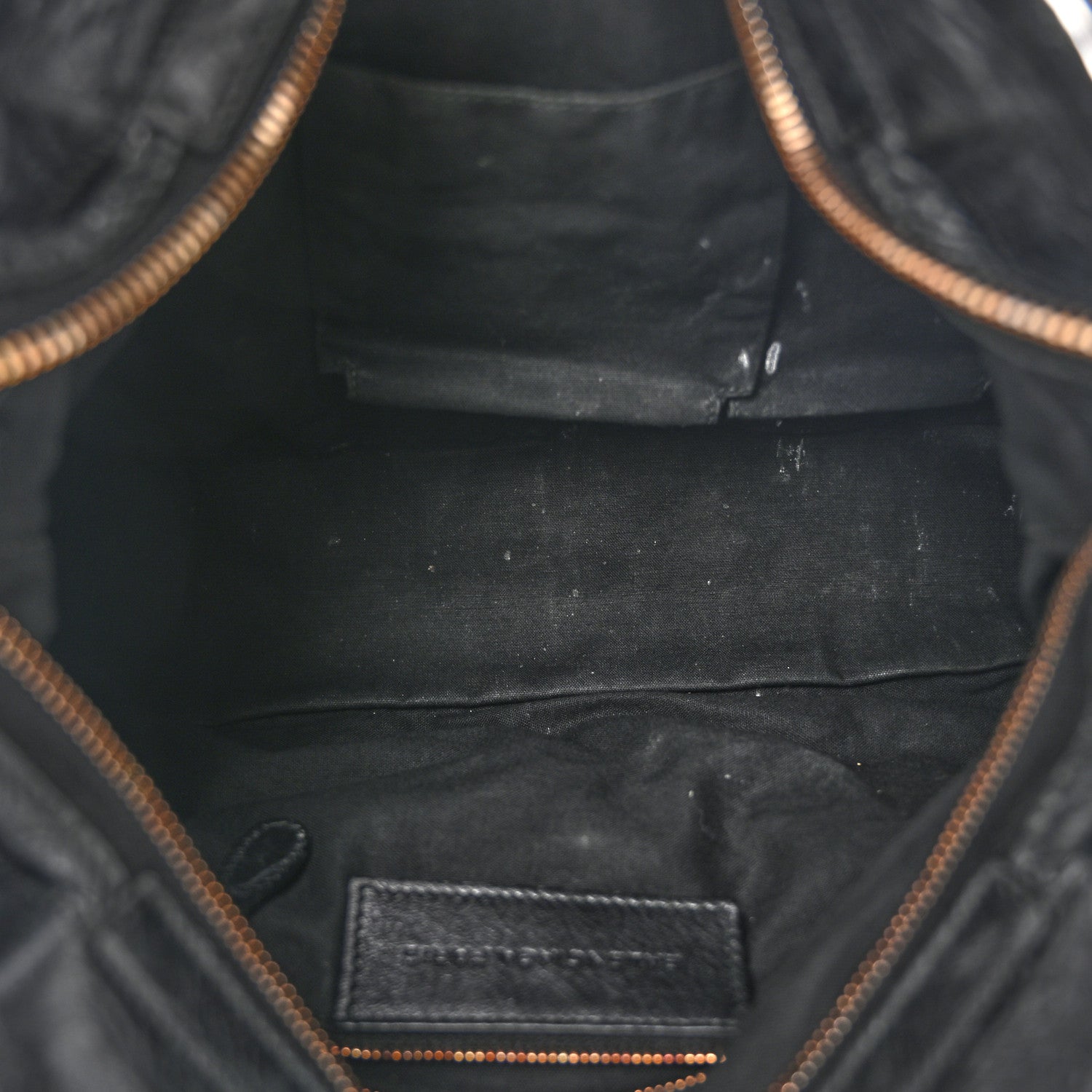 Balenciaga Agneau Giant 12 Rose Gold Hardware Town Black 5 of 16