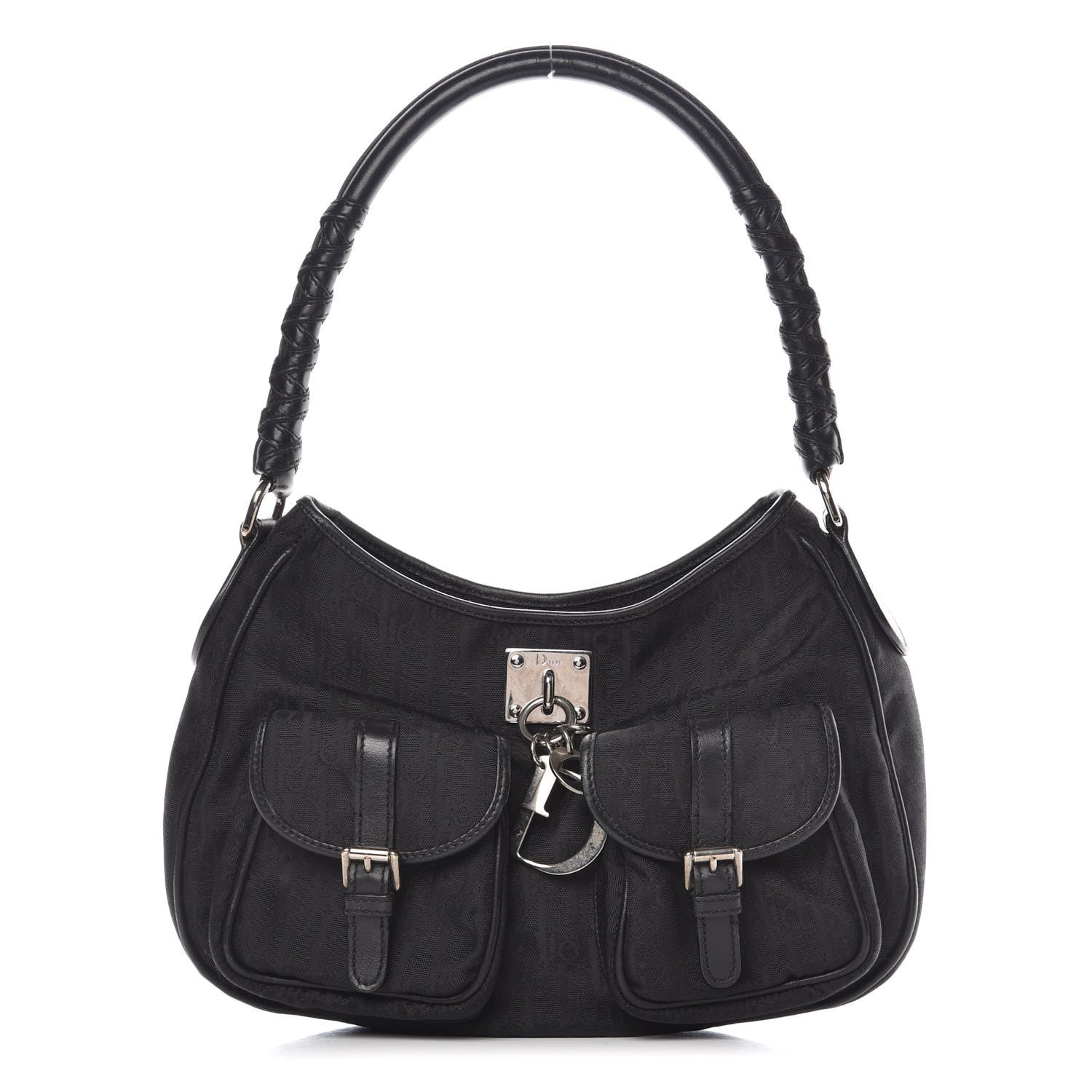 Christian Dior Diorissimo Lovely Hobo Black 1 of 9