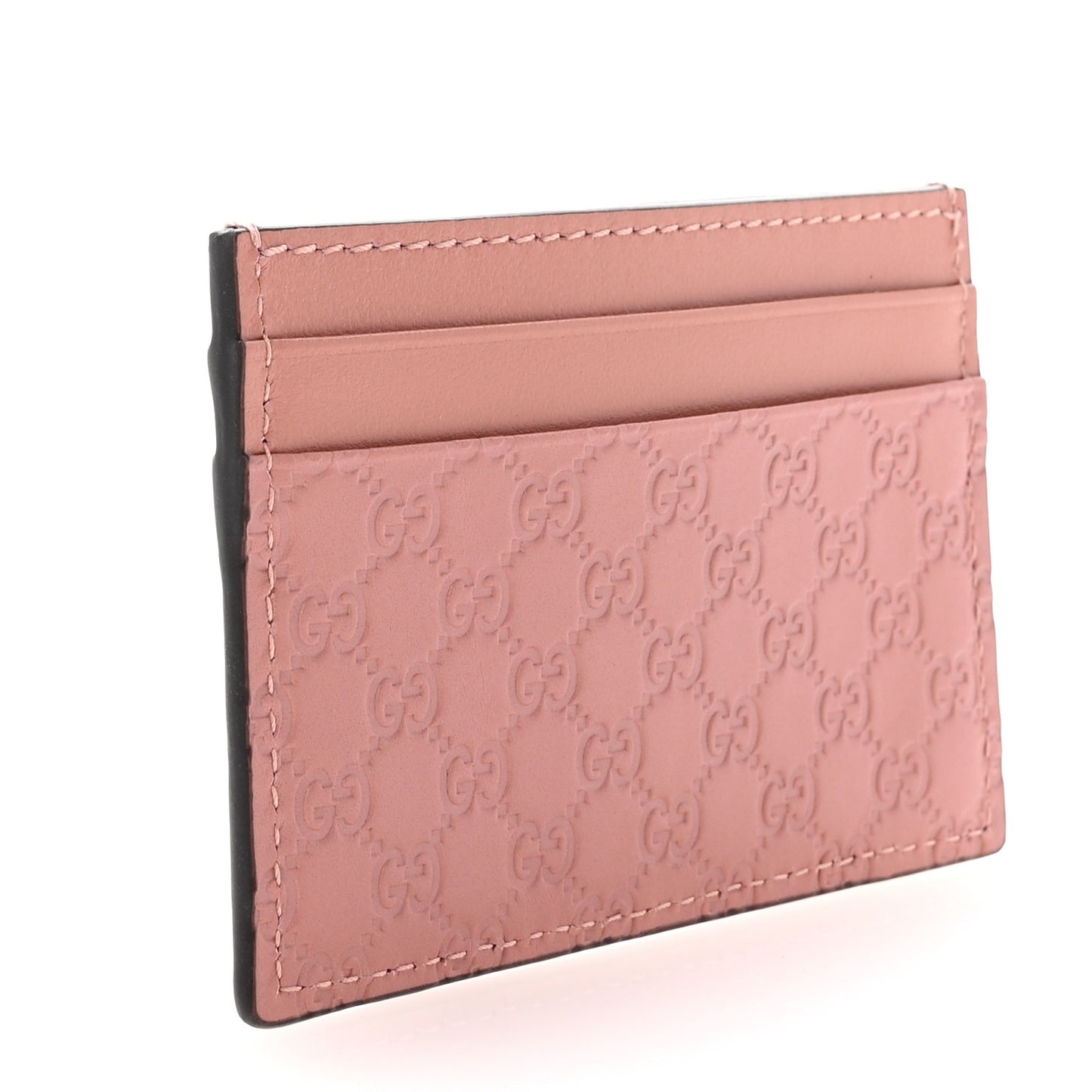 Microguccissima Card Holder Soft Pink